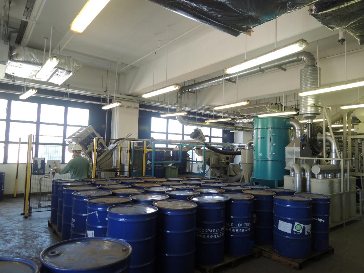 Lamp Processor at CWTC facility