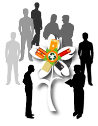 Icons of manufacturers and importers supporting the programme